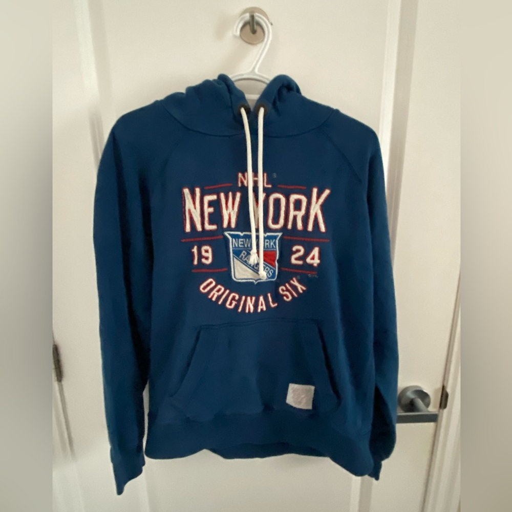 Men’s NHL New York Rangers Blue Hoodie